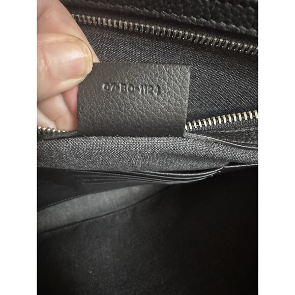 Dior Homme Men’s Leather Portfolio Document Holder Black/Navy – Made in Italy - Picture 5 of 8